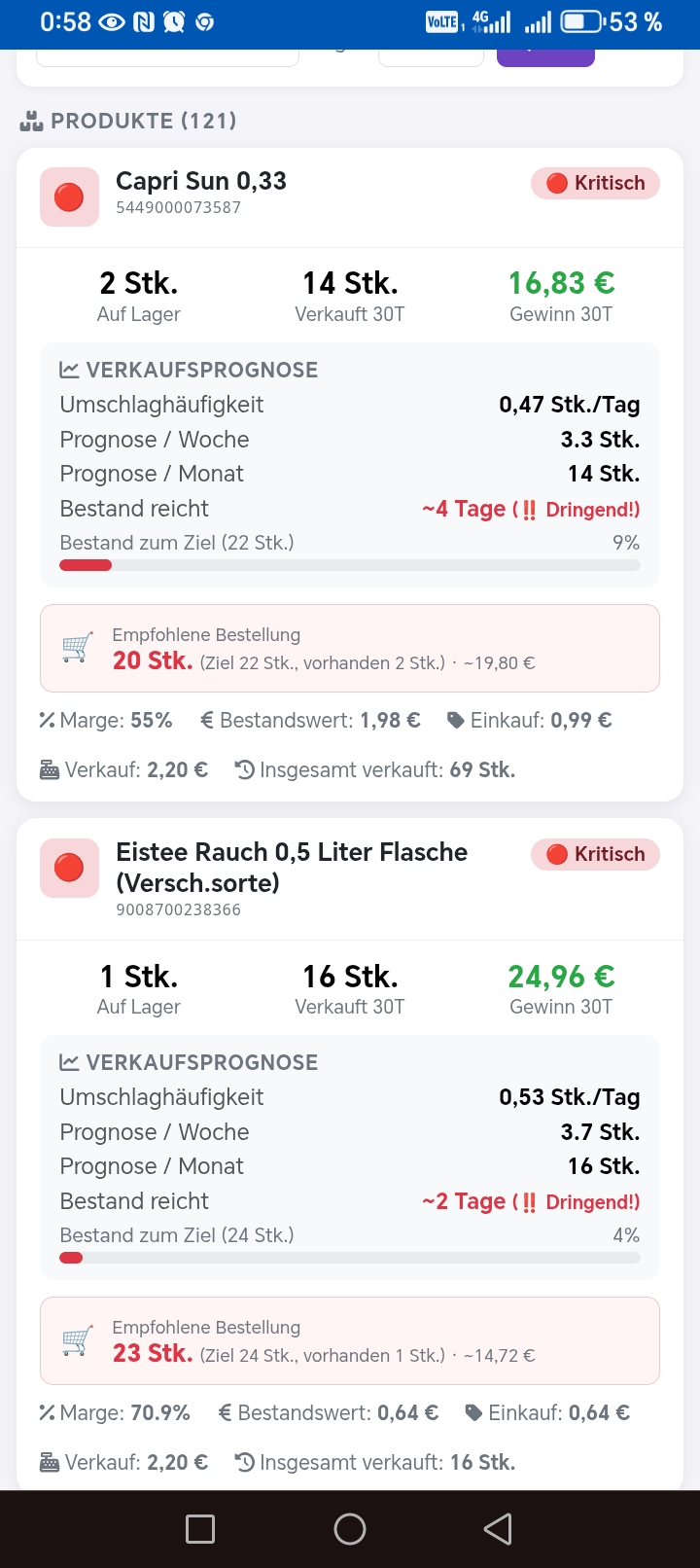 Bestando App Screenshot